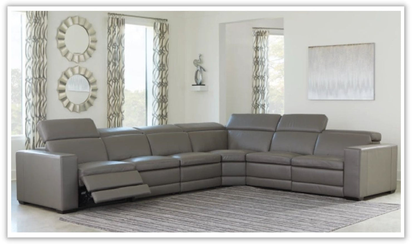 Texline Power Recliner Sectional