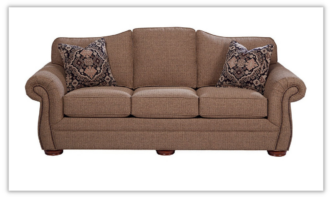 Christine 3-Seater Queen Sleeper Sofa with Rolled arms