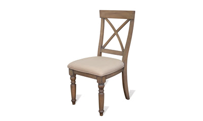 Aberdeen X-back Uph Side Chair 2in-Dining Side Chairs-Jennifer Furniture