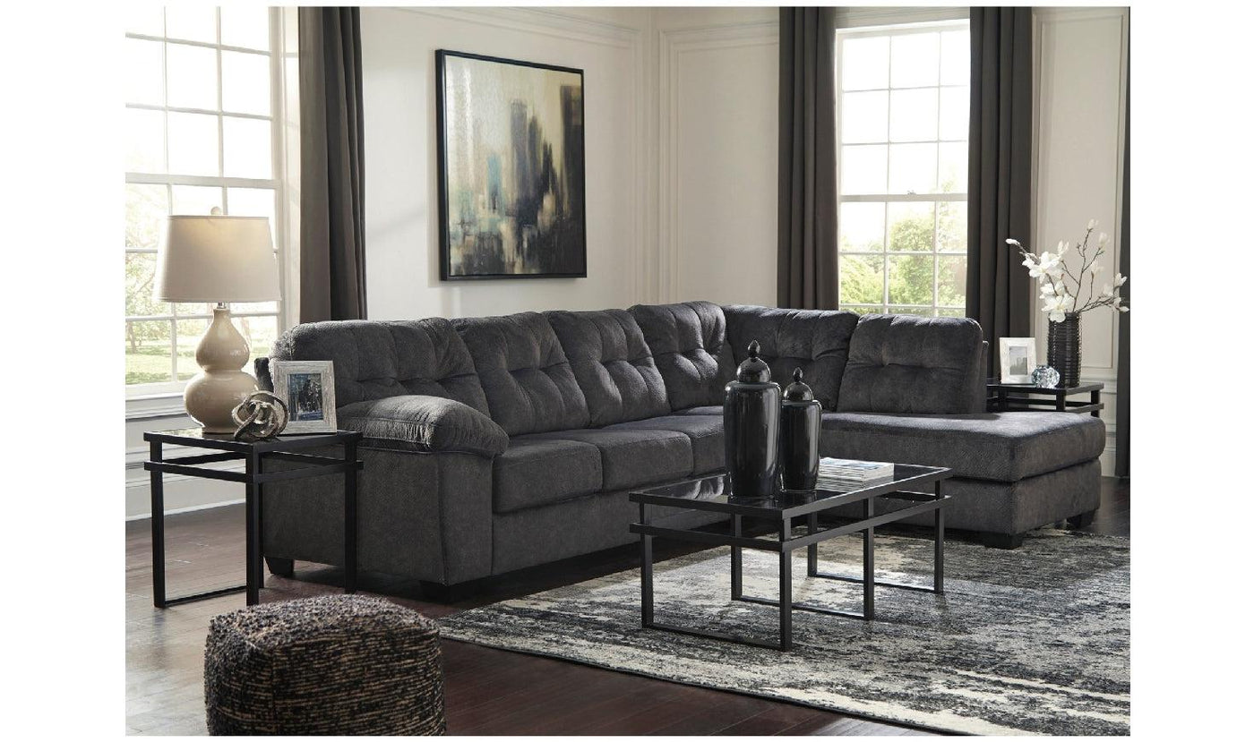 Accrington Sectional with Chaise-Sectional Sofas-Jennifer Furniture