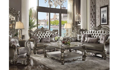 Acme Versailles Eastern Sofa with 6 Pillows-Sofas-Jennifer Furniture
