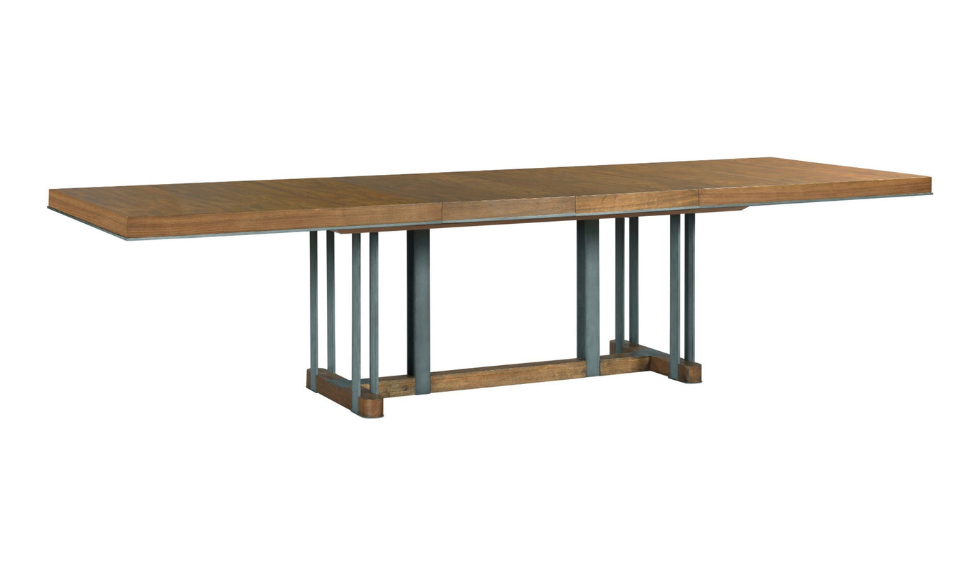 AD MODERN SYNERGY CURATOR RECTANGULAR DINING TABLE COMPLETE-Dining Tables-Jennifer Furniture