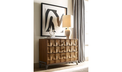 AD MODERN SYNERGY PATTERN CONSOLE-Cabinets-Jennifer Furniture