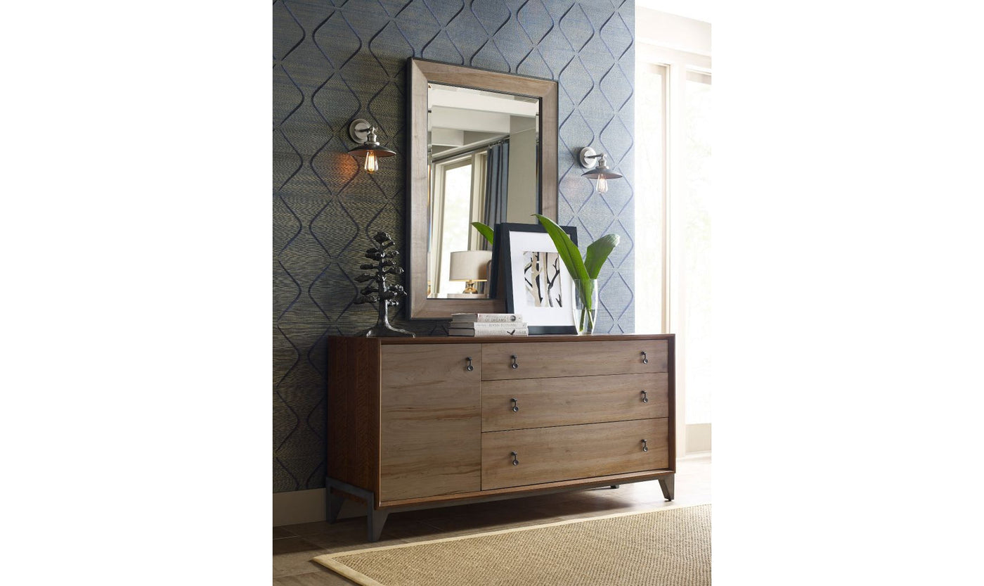 AD MODERN SYNERGY PERSPECTIVE LANDSCAPE MIRROR-Mirrors-Jennifer Furniture