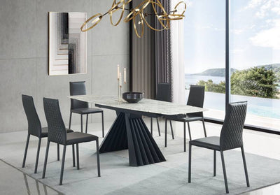 Adola Extendable Dining Table-Dining Tables-Jennifer Furniture