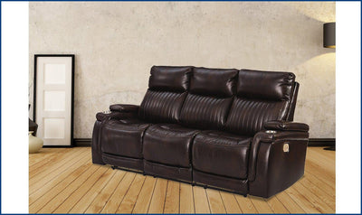 Adolpho Power Reclining Set-Living Room Sets-Jennifer Furniture