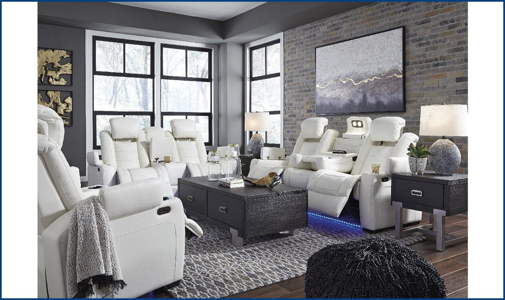 Adonia Power Reclining Set-Living Room Sets-Jennifer Furniture