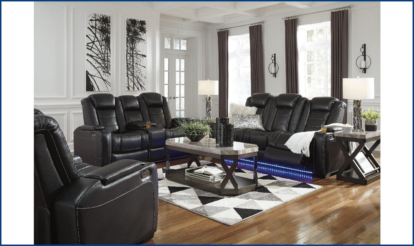 Adonia Power Reclining Set-Living Room Sets-Jennifer Furniture