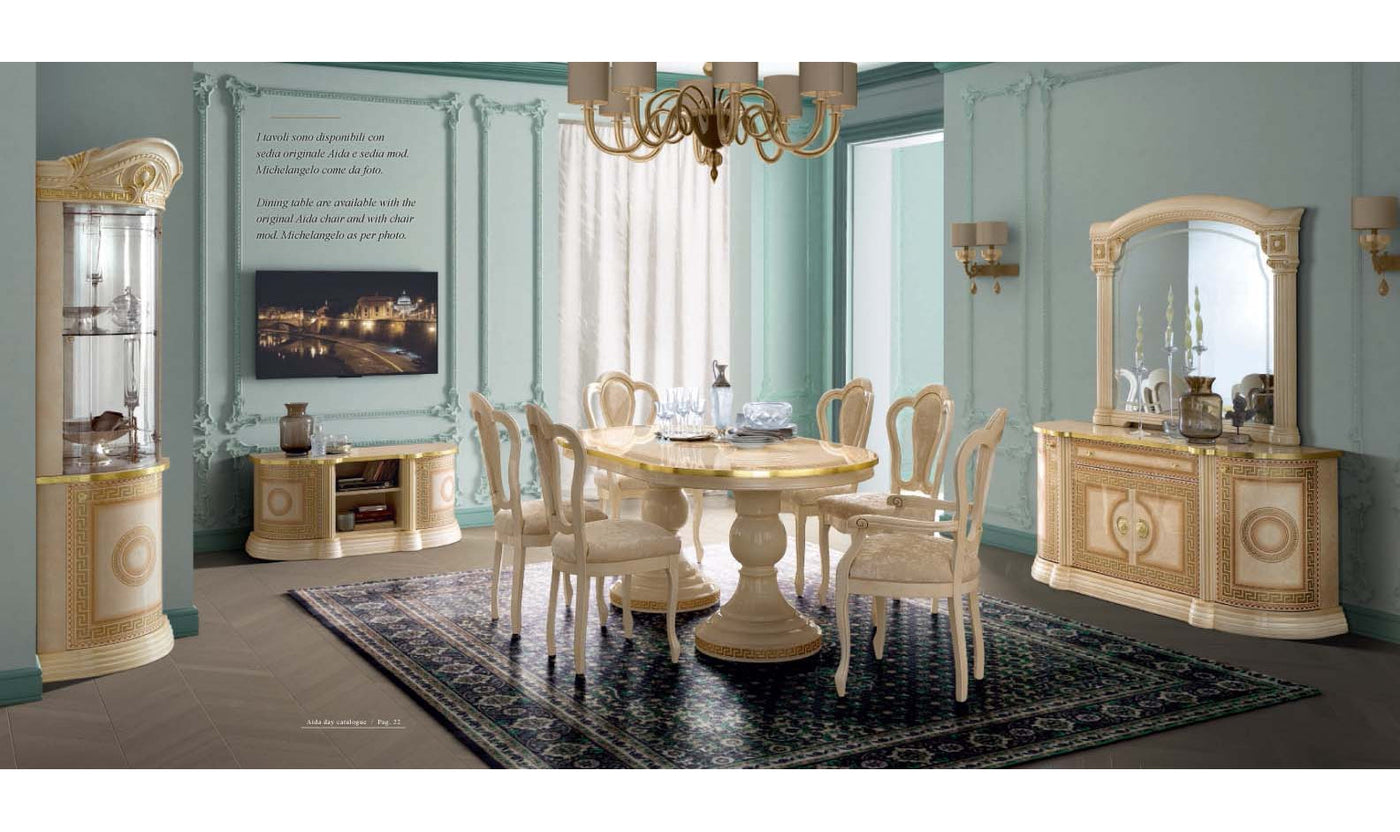 Aida Dining Mirror-Mirrors-Jennifer Furniture