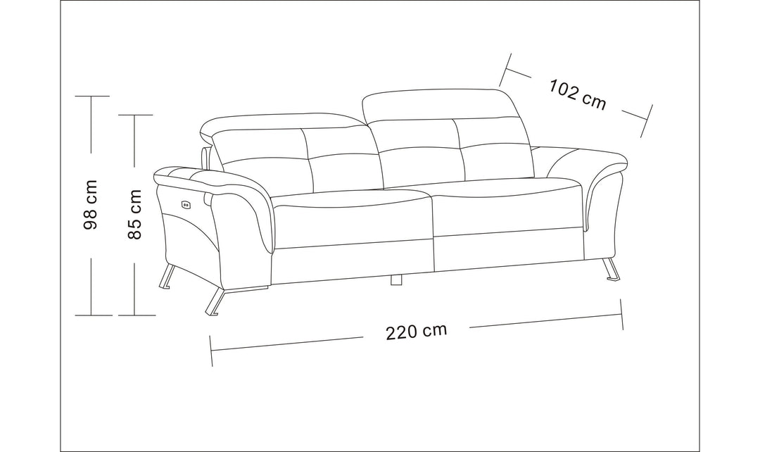 Alden Power-Reclining Sofa-Sofas-Jennifer Furniture