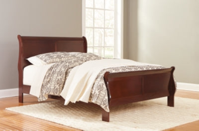 Alisdair Sleigh Bed-Beds-Jennifer Furniture