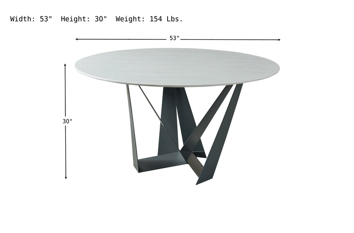 Allegra Dining Table-Dining Tables-Jennifer Furniture