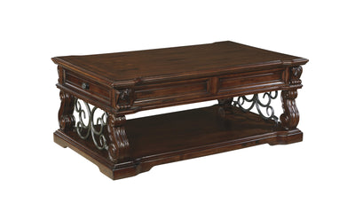 Alymere Lift Top Cocktail Table-Coffee Tables-Jennifer Furniture