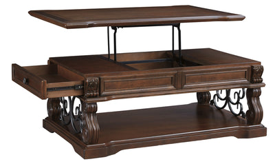 Alymere Lift Top Cocktail Table-Coffee Tables-Jennifer Furniture