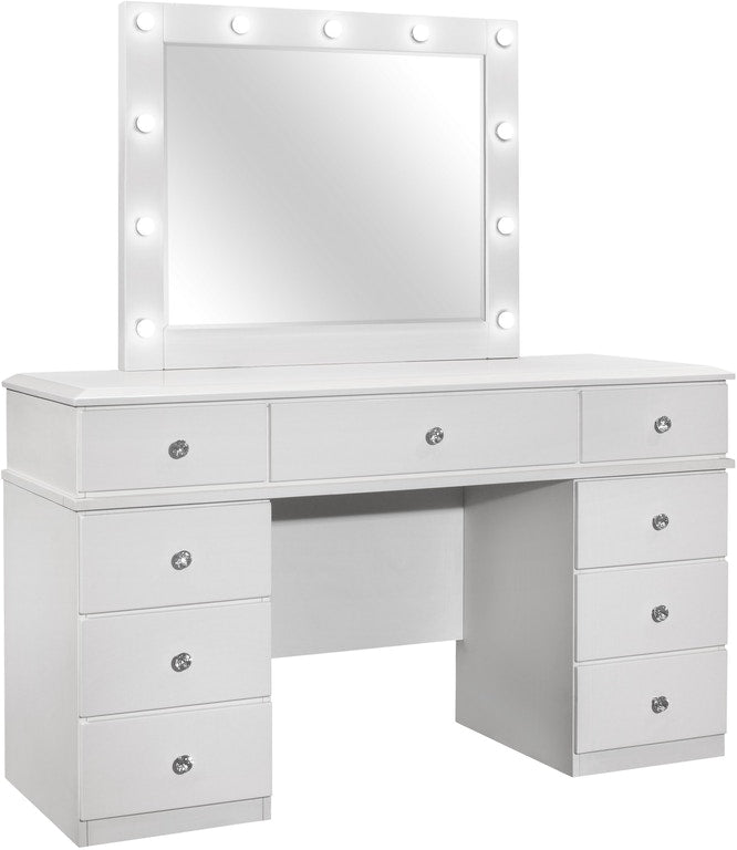 Amina Vanity Mirror-Mirrors-Jennifer Furniture