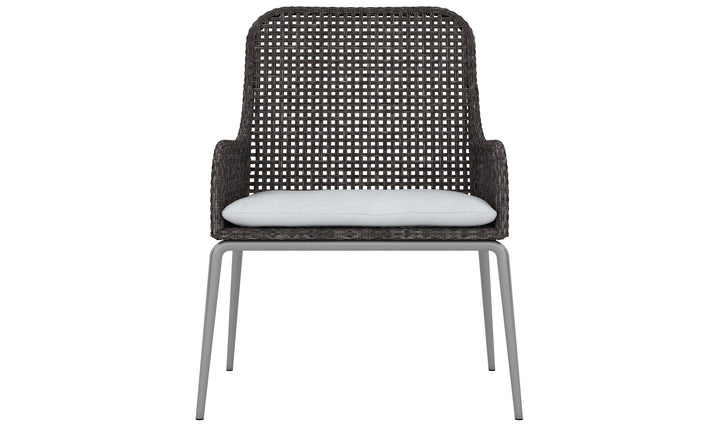 Antilles Wicker Arm Chair-Outdoor Chairs-Jennifer Furniture
