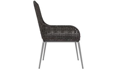 Antilles Wicker Arm Chair-Outdoor Chairs-Jennifer Furniture