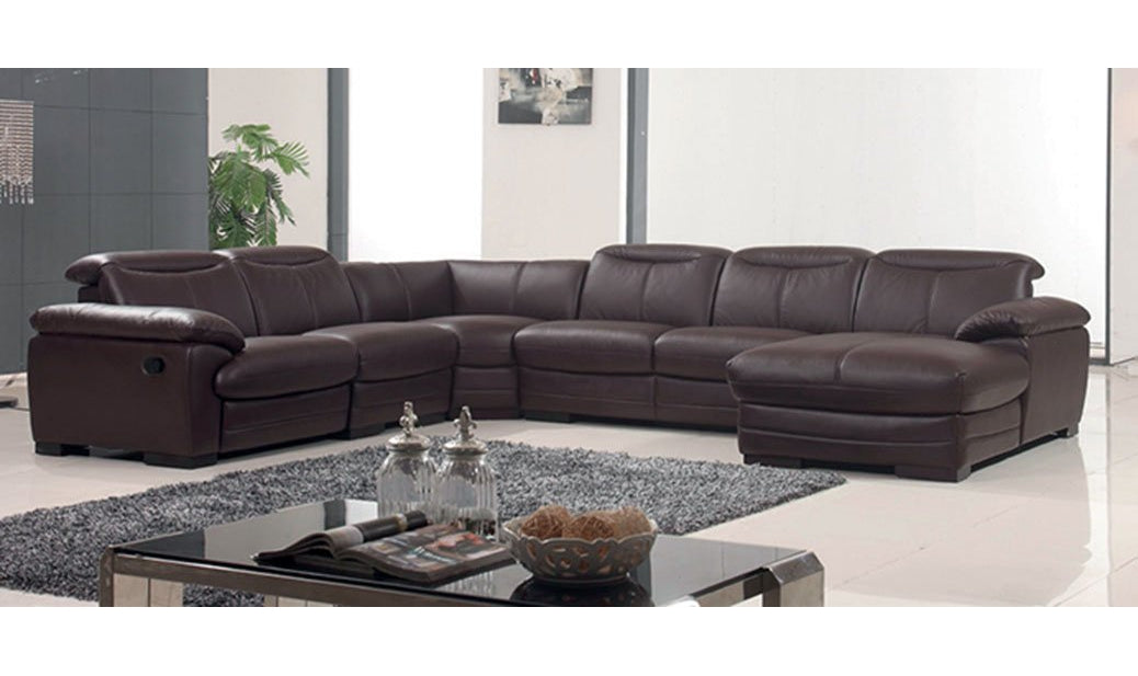 Arjun Sectional with Recliner-Sectional Sofas-Jennifer Furniture