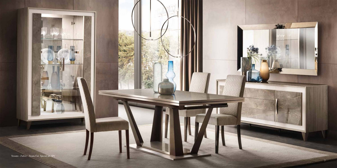 Casa Milano 2-Door Glass Cabinet-Cabinet-Jennifer Furniture