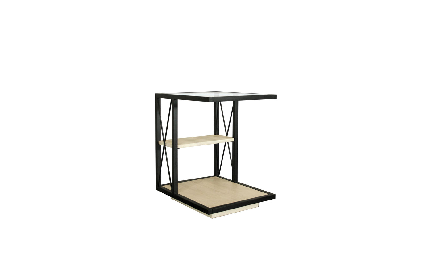 Asher Rectangle End Table-End Tables-Jennifer Furniture