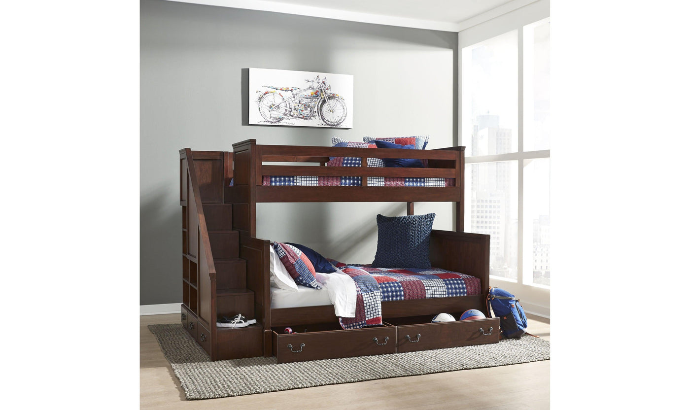 Jenafir twin over shop full bunk bed