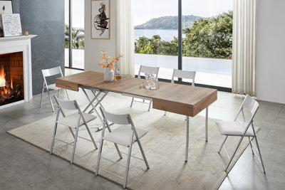 Astrea Table Transformer-Dining Tables-Jennifer Furniture