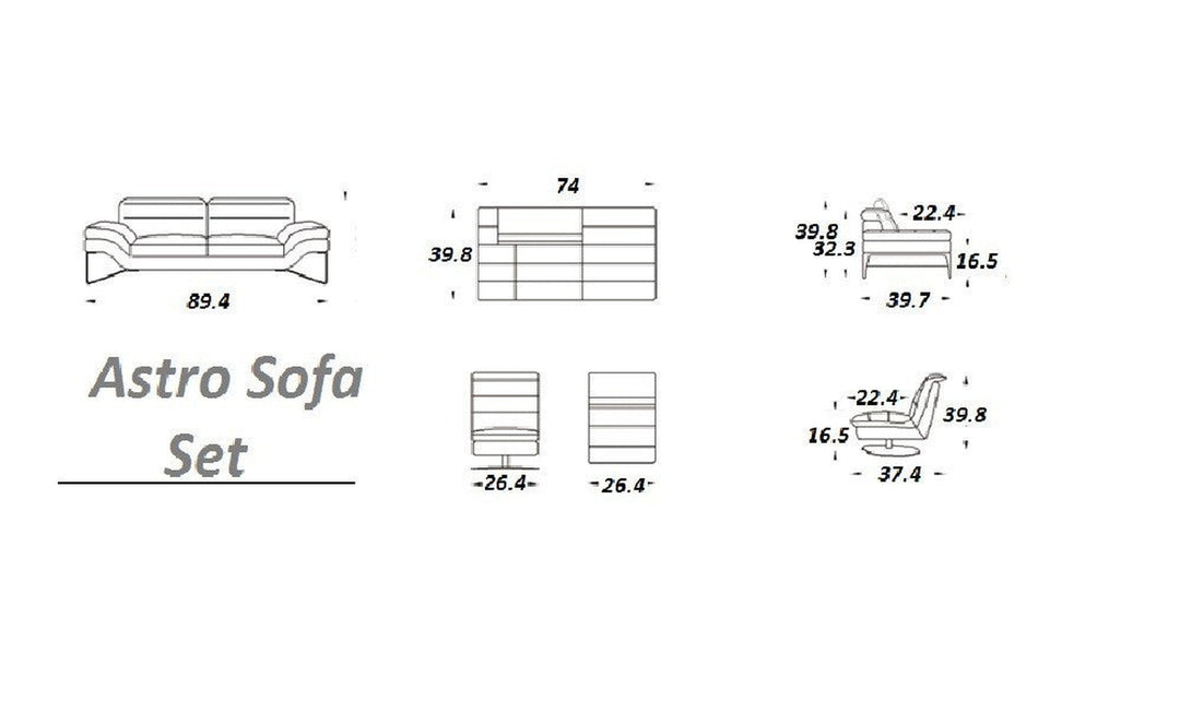 Astro Sofa-Sofas-Jennifer Furniture