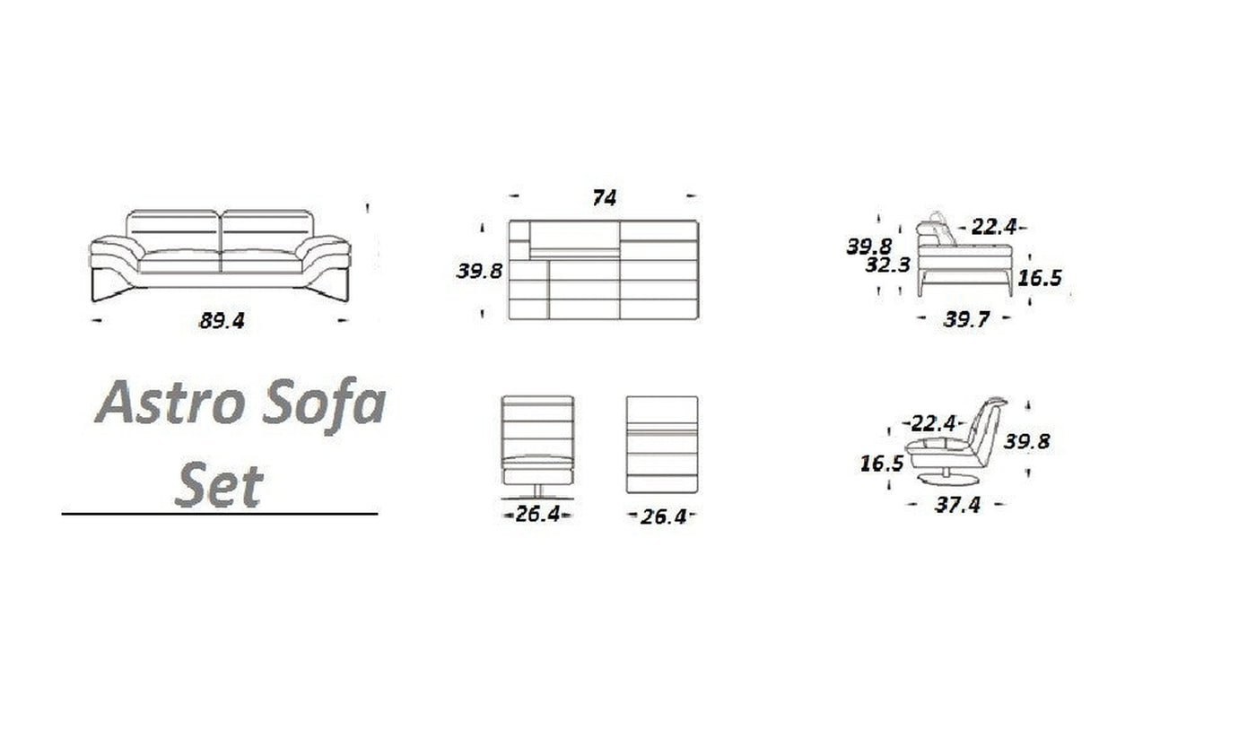 Astro Sofa-Sofas-Jennifer Furniture