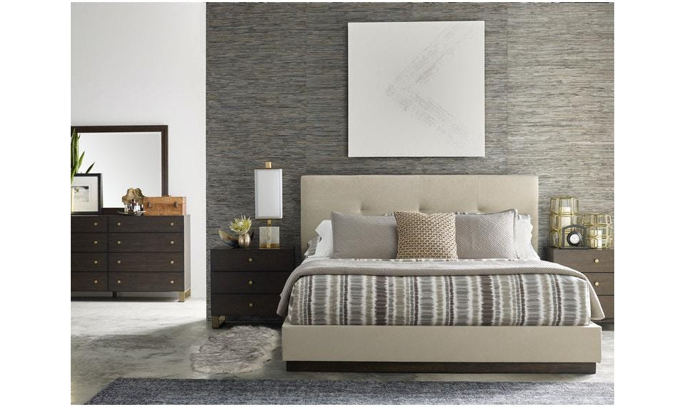 Austin Queen Complete Upholstered Bed-Beds-Jennifer Furniture