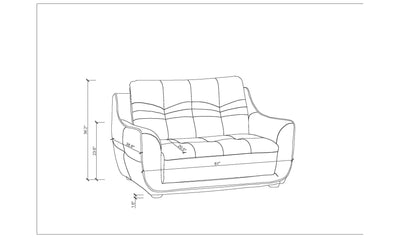 Avah Loveseat-Loveseats-Jennifer Furniture