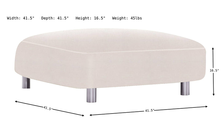 Avanni Ottoman-Ottomans-Jennifer Furniture