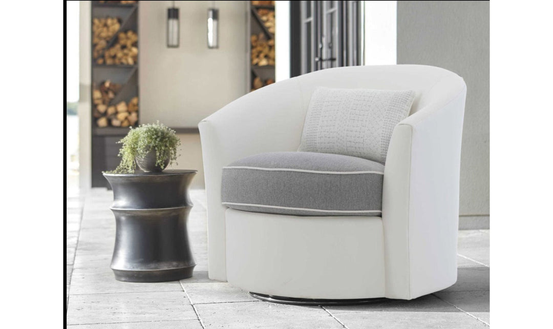 Aventura Swivel Chair-Swivel Chairs-Jennifer Furniture
