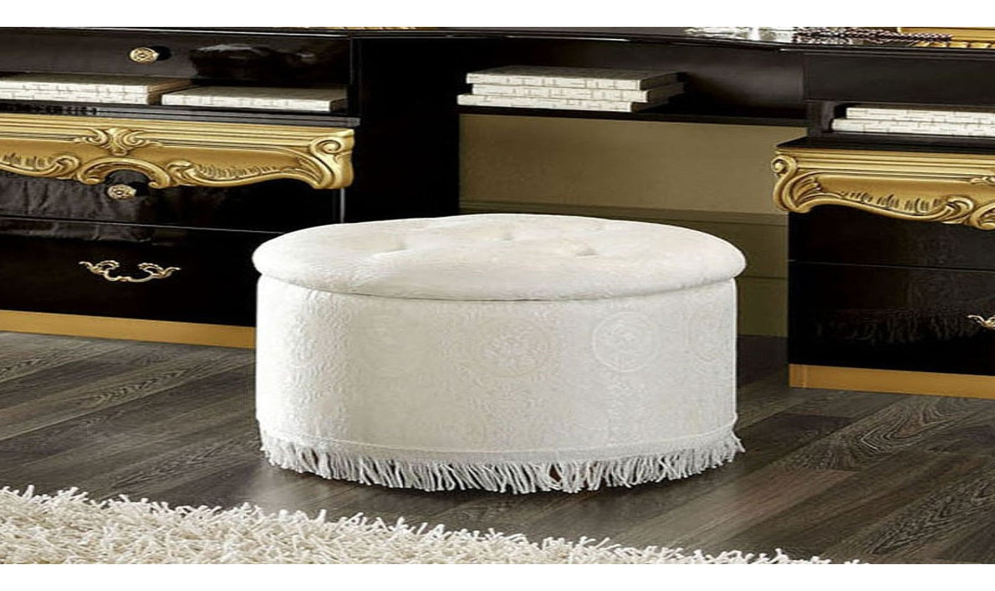 Barocco Pouf-Pouf Ottoman-Jennifer Furniture