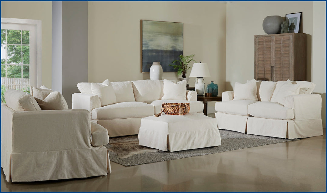 Centley Slipcover Sleeper Sofa-Sleeper Sofas-Jennifer Furniture