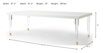 Bethany Dining Table-Dining Tables-Jennifer Furniture