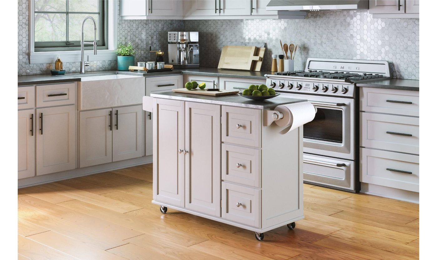 Blanche Kitchen Cart 11 by homestyles-Cabinets-Jennifer Furniture