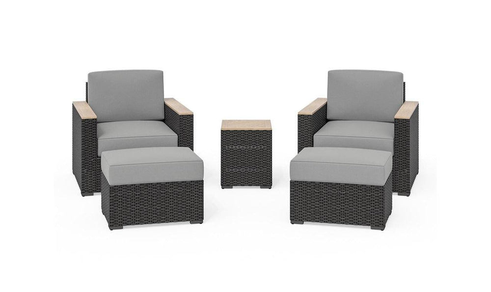 Boca Raton 5-Piece Outdoor Set by homestyles-Patio-Jennifer Furniture