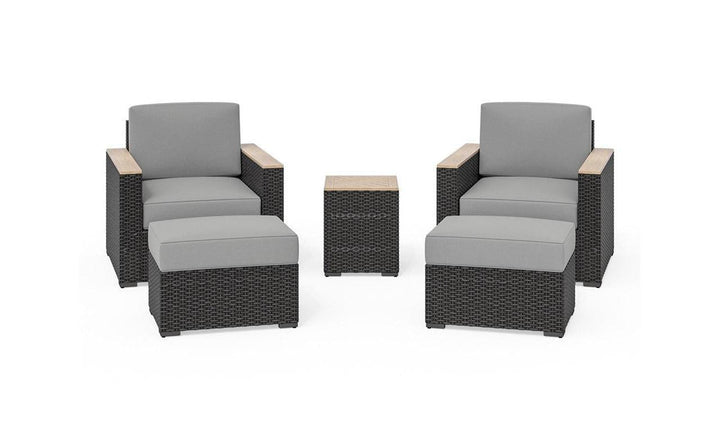 Boca Raton 5-Piece Outdoor Set by homestyles-Patio-Jennifer Furniture