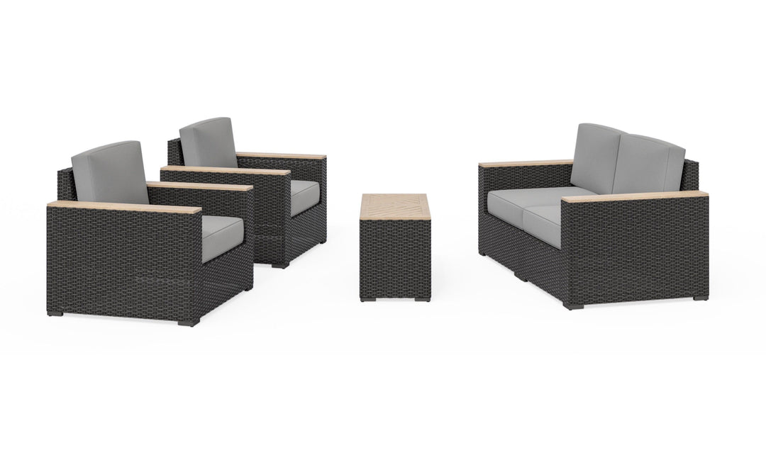 Boca Raton 5-Piece Outdoor Set by homestyles-Patio-Jennifer Furniture