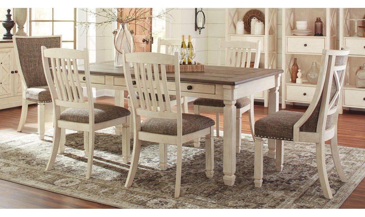 Bolanburg UPH Chair Single Price Minimum 2 per box-Dining Side Chairs-Jennifer Furniture