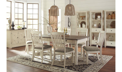 Bolanburg White Dining Set-Dining Sets-Jennifer Furniture
