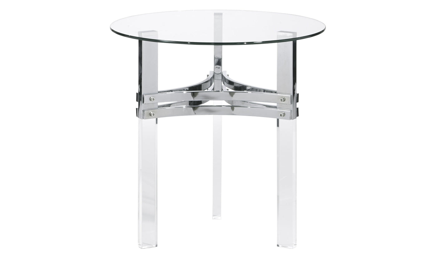 Braddoni Round End Table-End Tables-Jennifer Furniture