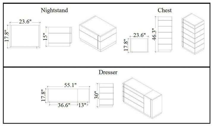 Braga Chest-Storage Chests-Jennifer Furniture