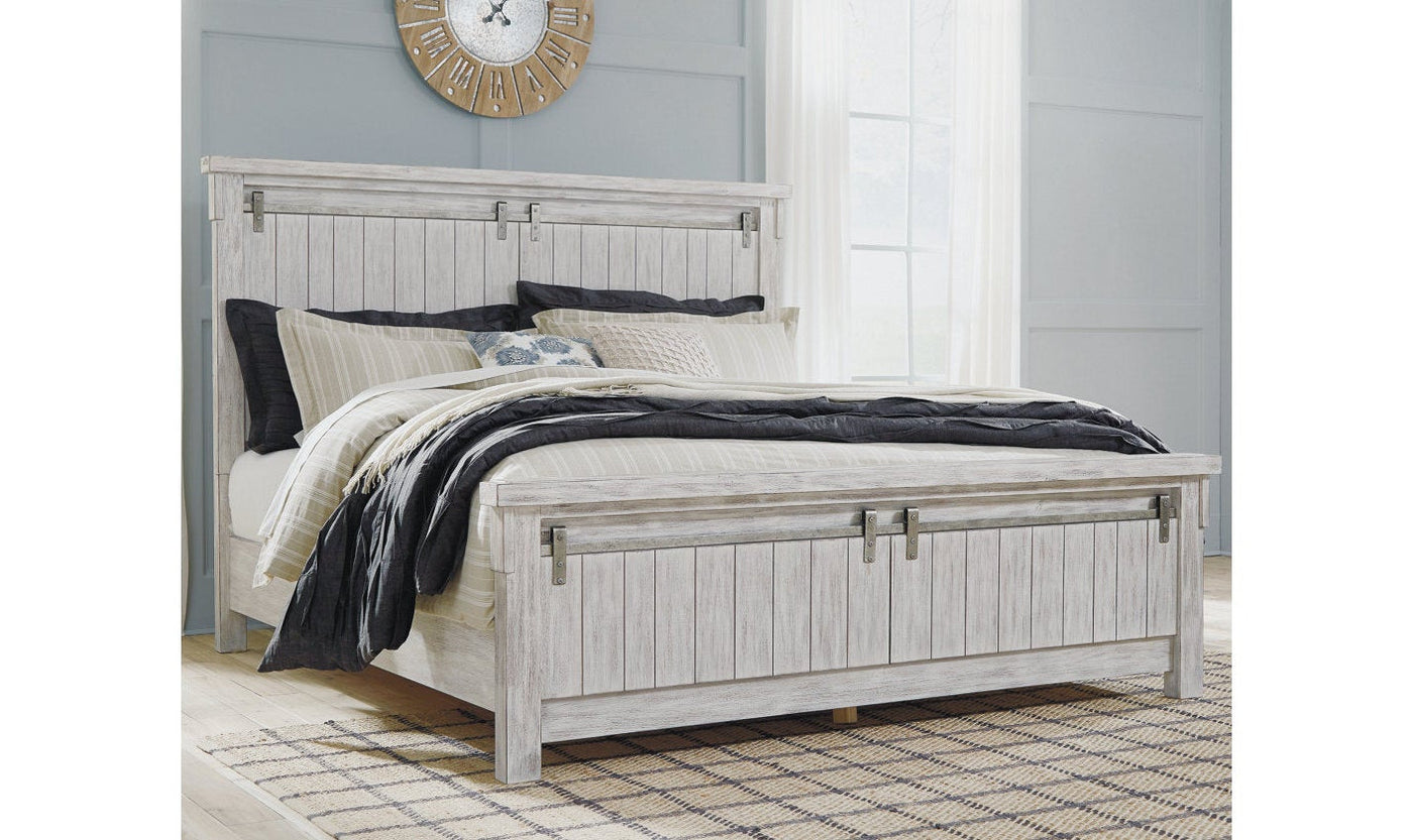 Brashland Queen Panel Bed-Beds-Jennifer Furniture