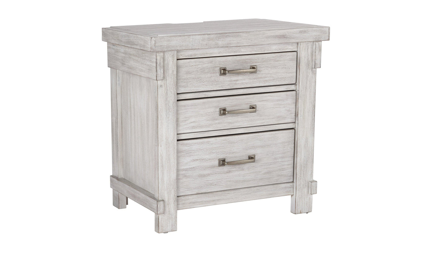 Brashland Whitewash Bedroom Set-Bedroom Sets-Jennifer Furniture