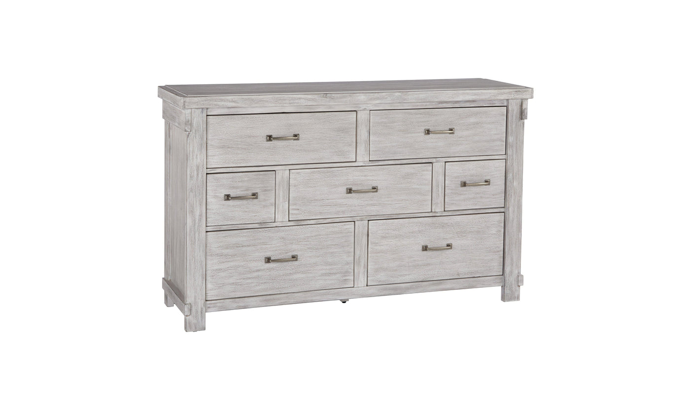 Brashland Whitewash Dresser-Dressers-Jennifer Furniture