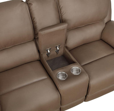 Breton Motion Loveseat-Loveseats-Jennifer Furniture