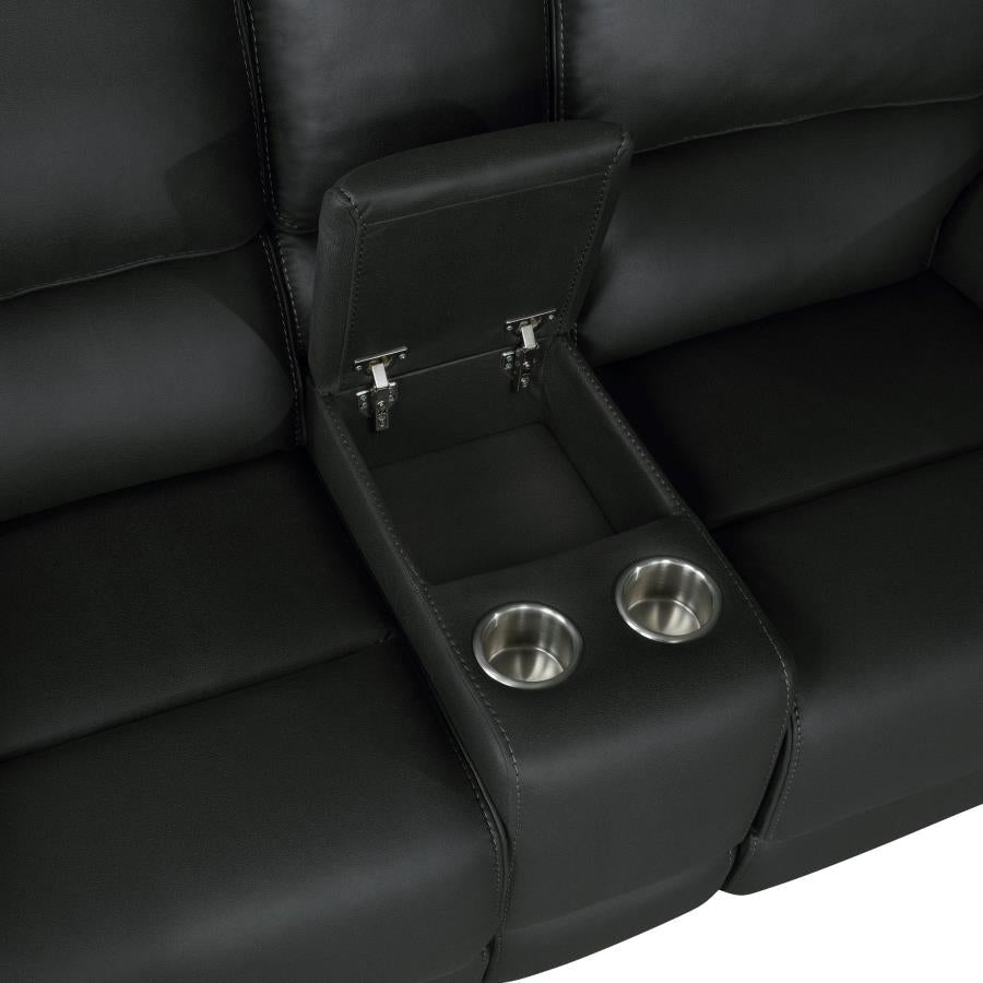 Breton Motion Loveseat-Loveseats-Jennifer Furniture