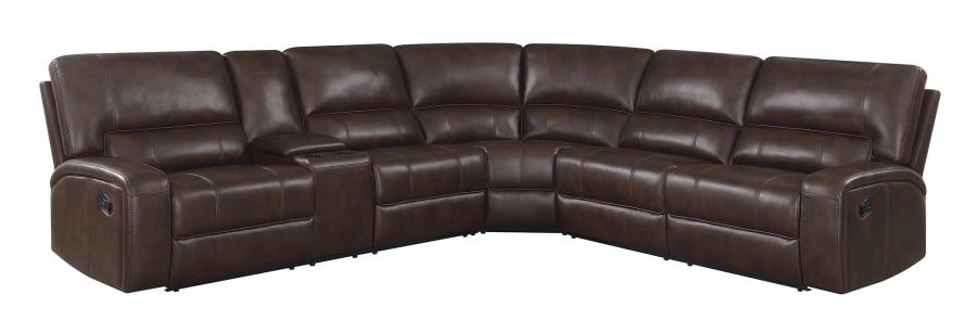 Brunson 3-Piece Motion Sectional Sofa-Sectional Sofas-Jennifer Furniture