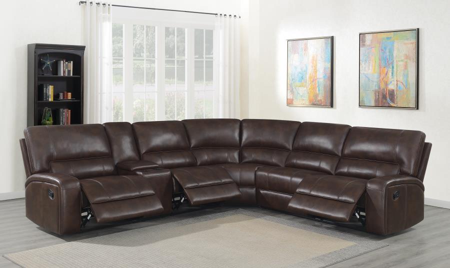 Brunson 3-Piece Motion Sectional Sofa-Sectional Sofas-Jennifer Furniture